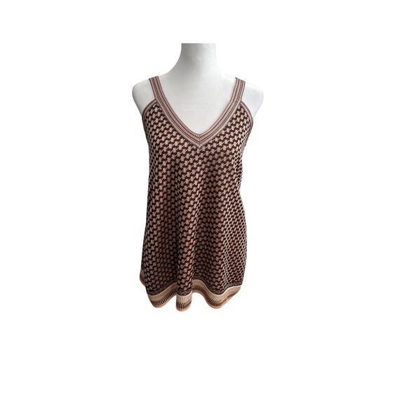 ZARA V neck sleeveless top size L - Picture 1 of 6